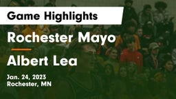 Rochester Mayo  vs Albert Lea  Game Highlights - Jan. 24, 2023
