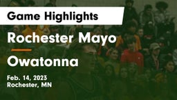 Rochester Mayo  vs Owatonna  Game Highlights - Feb. 14, 2023