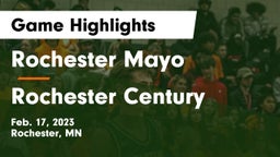 Rochester Mayo  vs Rochester Century  Game Highlights - Feb. 17, 2023