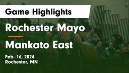 Rochester Mayo  vs Mankato East  Game Highlights - Feb. 16, 2024