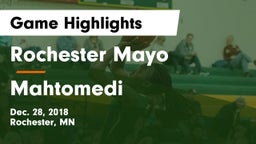 Rochester Mayo  vs Mahtomedi  Game Highlights - Dec. 28, 2018
