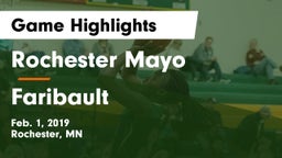 Rochester Mayo  vs Faribault  Game Highlights - Feb. 1, 2019