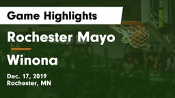 Rochester Mayo  vs Winona  Game Highlights - Dec. 17, 2019