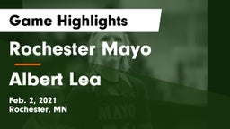 Rochester Mayo  vs Albert Lea  Game Highlights - Feb. 2, 2021