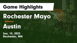 Rochester Mayo  vs Austin  Game Highlights - Jan. 13, 2023