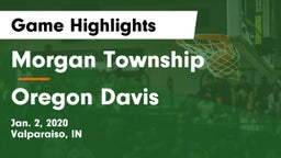 Morgan Township  vs Oregon Davis  Game Highlights - Jan. 2, 2020