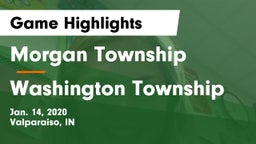 Morgan Township  vs Washington Township  Game Highlights - Jan. 14, 2020