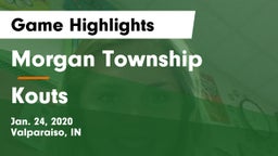 Morgan Township  vs Kouts Game Highlights - Jan. 24, 2020
