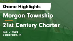 Morgan Township  vs 21st Century Charter Game Highlights - Feb. 7, 2020