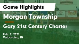 Morgan Township  vs Gary 21st Century Charter Game Highlights - Feb. 2, 2021