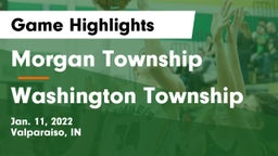 Morgan Township  vs Washington Township  Game Highlights - Jan. 11, 2022