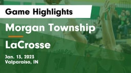 Morgan Township  vs LaCrosse  Game Highlights - Jan. 13, 2023