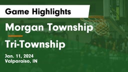 Morgan Township  vs Tri-Township  Game Highlights - Jan. 11, 2024