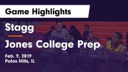 Stagg  vs Jones College Prep Game Highlights - Feb. 9, 2019