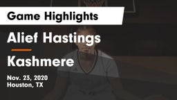 Alief Hastings  vs Kashmere  Game Highlights - Nov. 23, 2020