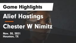 Alief Hastings  vs Chester W Nimitz  Game Highlights - Nov. 30, 2021