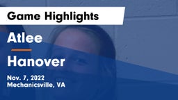 Atlee  vs Hanover  Game Highlights - Nov. 7, 2022