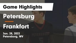 Petersburg  vs Frankfort  Game Highlights - Jan. 28, 2022