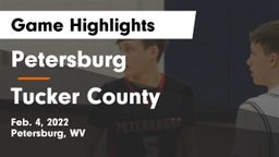 Petersburg  vs Tucker County  Game Highlights - Feb. 4, 2022