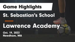St. Sebastian's School vs Lawrence Academy Game Highlights - Oct. 19, 2022