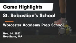 St. Sebastian's School vs Worcester Academy Prep School Game Highlights - Nov. 16, 2022