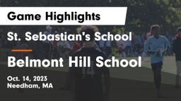 St. Sebastian's School vs Belmont Hill School Game Highlights - Oct. 14, 2023