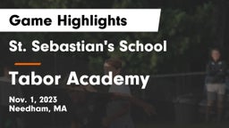 St. Sebastian's School vs Tabor Academy Game Highlights - Nov. 1, 2023