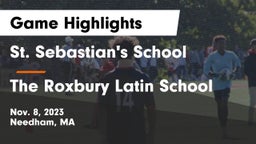 St. Sebastian's School vs The Roxbury Latin School Game Highlights - Nov. 8, 2023