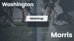 Matchup: Washington High vs. Morris  2016