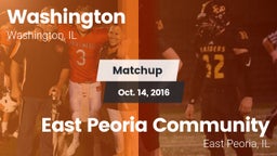 Matchup: Washington High vs. East Peoria Community  2016