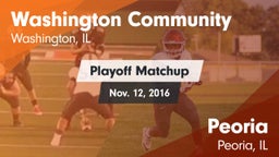 Matchup: Washington vs. Peoria  2016