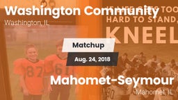 Matchup: Washington vs. Mahomet-Seymour  2018