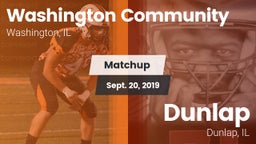 Matchup: Washington vs. Dunlap  2019