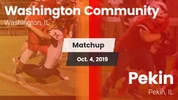 Matchup: Washington vs. Pekin  2019