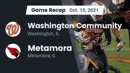 Recap: Washington Community  vs. Metamora  2021