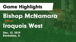 Bishop McNamara  vs Iroquois West  Game Highlights - Dec. 12, 2019