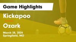 Kickapoo  vs Ozark  Game Highlights - March 28, 2024