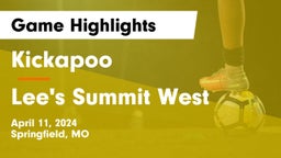 Kickapoo  vs Lee's Summit West  Game Highlights - April 11, 2024