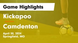 Kickapoo  vs Camdenton  Game Highlights - April 30, 2024