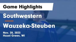 Southwestern  vs Wauzeka-Steuben  Game Highlights - Nov. 28, 2023