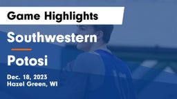 Southwestern  vs Potosi Game Highlights - Dec. 18, 2023