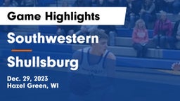 Southwestern  vs Shullsburg  Game Highlights - Dec. 29, 2023