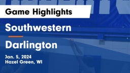 Southwestern  vs Darlington  Game Highlights - Jan. 5, 2024