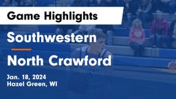 Southwestern  vs North Crawford  Game Highlights - Jan. 18, 2024