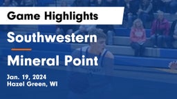 Southwestern  vs Mineral Point  Game Highlights - Jan. 19, 2024