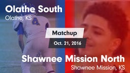 Matchup: Olathe South High vs. Shawnee Mission North  2016