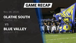 Recap: Olathe South  vs. Blue Valley  2016