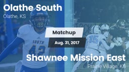 Matchup: Olathe South High vs. Shawnee Mission East  2017