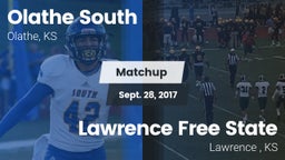 Matchup: Olathe South High vs. Lawrence Free State  2017