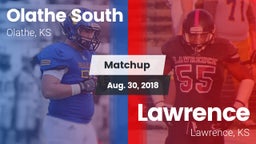 Matchup: Olathe South High vs. Lawrence  2018